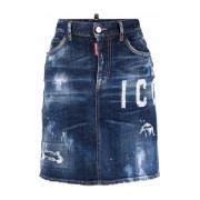 Skirts Dsquared2 , Blue , Dames