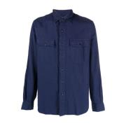 Long Sleeve Tops Polo Ralph Lauren , Blue , Heren