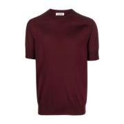 T-Shirts Jil Sander , Red , Heren