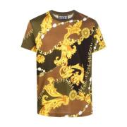 T-Shirts Versace Jeans Couture , Green , Heren