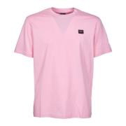 T-Shirts Paul & Shark , Pink , Heren