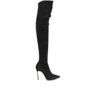 High Boots Casadei , Black , Dames