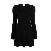 Short Dresses Courrèges , Black , Dames