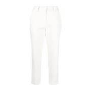 Witte New York Sweatpants Casual Stijl Eleventy , White , Dames