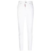 Skinny Jeans Dsquared2 , White , Dames