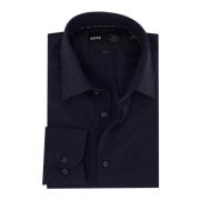 Zwart Business Overhemd Jurk Slim Fit Hugo Boss , Blue , Heren