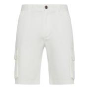 Casual Shorts Sun68 , White , Heren