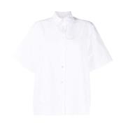 Short Sleeve Shirts P.a.r.o.s.h. , White , Dames