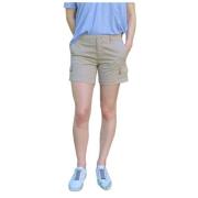 Cargo Shorts met studs Mason's , Beige , Dames