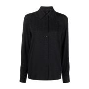 Long Sleeve Tops Pinko , Black , Dames