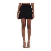 Short Shorts Msgm , Black , Dames