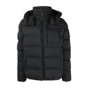 Down Jackets Moose Knuckles , Black , Heren