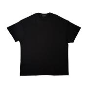 Zwart Oversized T-Shirt Wardrobe.nyc , Black , Dames