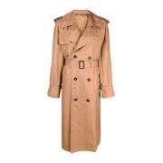 Tan Oversized Trenchcoat Wardrobe.nyc , Beige , Dames