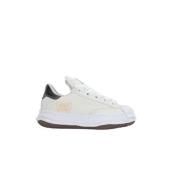 Witte Lage-Top Leren Sneakers Mihara Yasuhiro , White , Dames