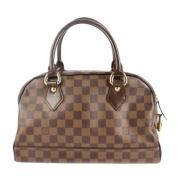 Pre-owned Canvas louis-vuitton-bags Louis Vuitton Vintage , Brown , Da...