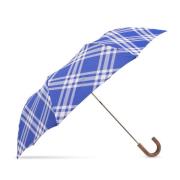 Geruite paraplu Burberry , Blue , Unisex