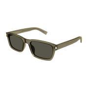 Rechthoekige zonnebril New Wave Collection Saint Laurent , Brown , Her...