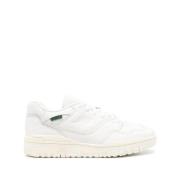 Witte Leren Sneaker Pebble Textuur New Balance , White , Heren