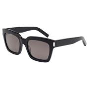 Bold 1 Black/Grey Sunglasses Saint Laurent , Black , Dames