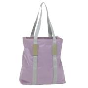 Pre-owned Fabric totes Prada Vintage , Purple , Dames