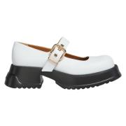 Chunky Platform Mary Janes Sneakers Marni , White , Dames