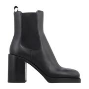 Heeled Boots Prada , Black , Dames