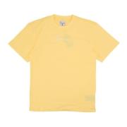 Essential Tee Geel Streetwear Karl Kani , Yellow , Heren