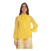 Gamay sleeveless blouse Pinko , Yellow , Dames