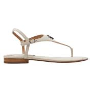 Witte Sandalen voor Vrouwen Ralph Lauren , White , Dames