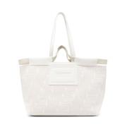 Snow Tote Tas Lancel , White , Dames