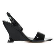 High Heel Sandals Emanuelle Vee , Black , Dames