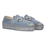 Blauwe Jeans Espadrilles Viguera , Blue , Dames