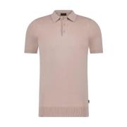 Chris Polo Shirt 19481 Saint Steve , Pink , Heren