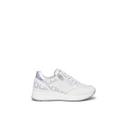 Witte Zip Sneakers Nerogiardini , White , Dames
