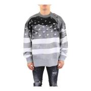 Flag Sweater Palm Angels , Multicolor , Heren