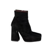 Pre-owned Suede boots Proenza Schouler Pre-owned , Black , Dames