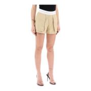 Short Shorts Alexander Wang , Beige , Dames