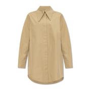 Lang shirt Jil Sander , Green , Dames