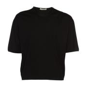 T-Shirts Lemaire , Black , Heren