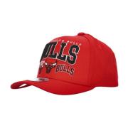 NBA Champ Stack Classic Red Pet Mitchell & Ness , Red , Heren