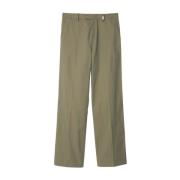 Trousers Burberry , Green , Heren