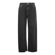 Straight Jeans Carhartt Wip , Black , Dames
