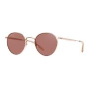 Rose Gold/Bordeaux Sunglasses Wilson M SUN Garrett Leight , Pink , Uni...