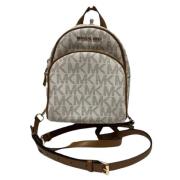 Pre-owned Cotton backpacks Michael Kors Pre-owned , White , Dames