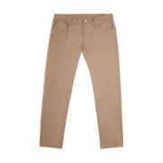 Slim-fit Casual Broek Armani Exchange , Brown , Heren