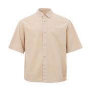 Short Sleeve Shirts Armani Exchange , Beige , Heren