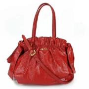 Pre-owned Leather prada-bags Prada Vintage , Red , Dames