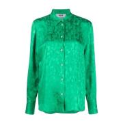 Shirts Msgm , Green , Dames