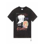 T-Shirts Ksubi , Black , Heren